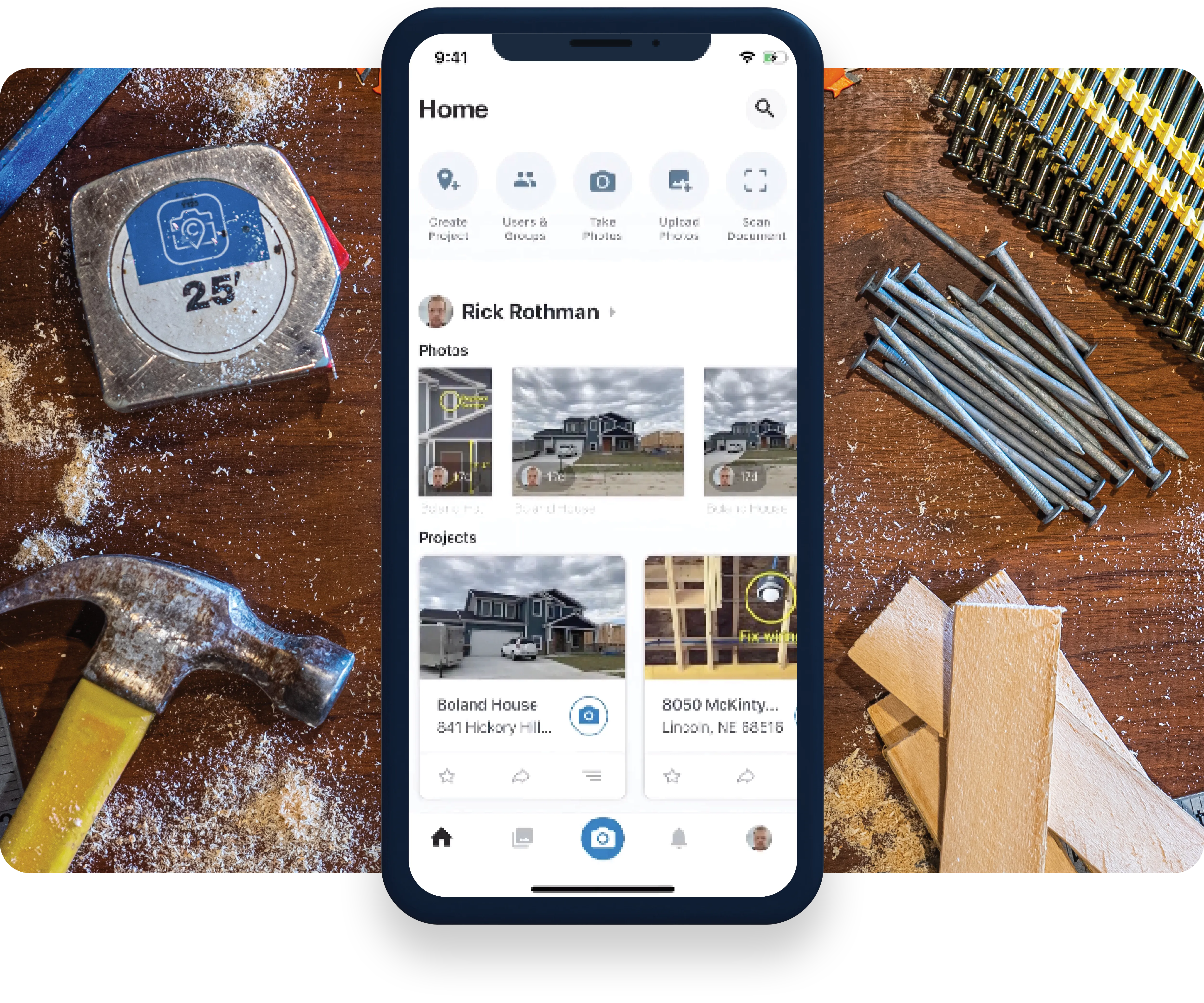 CompanyCam integration interface
